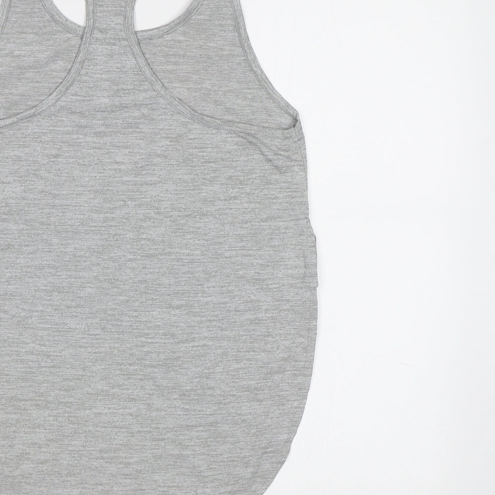 USA Pro Womens Grey   Basic Tank Size 8