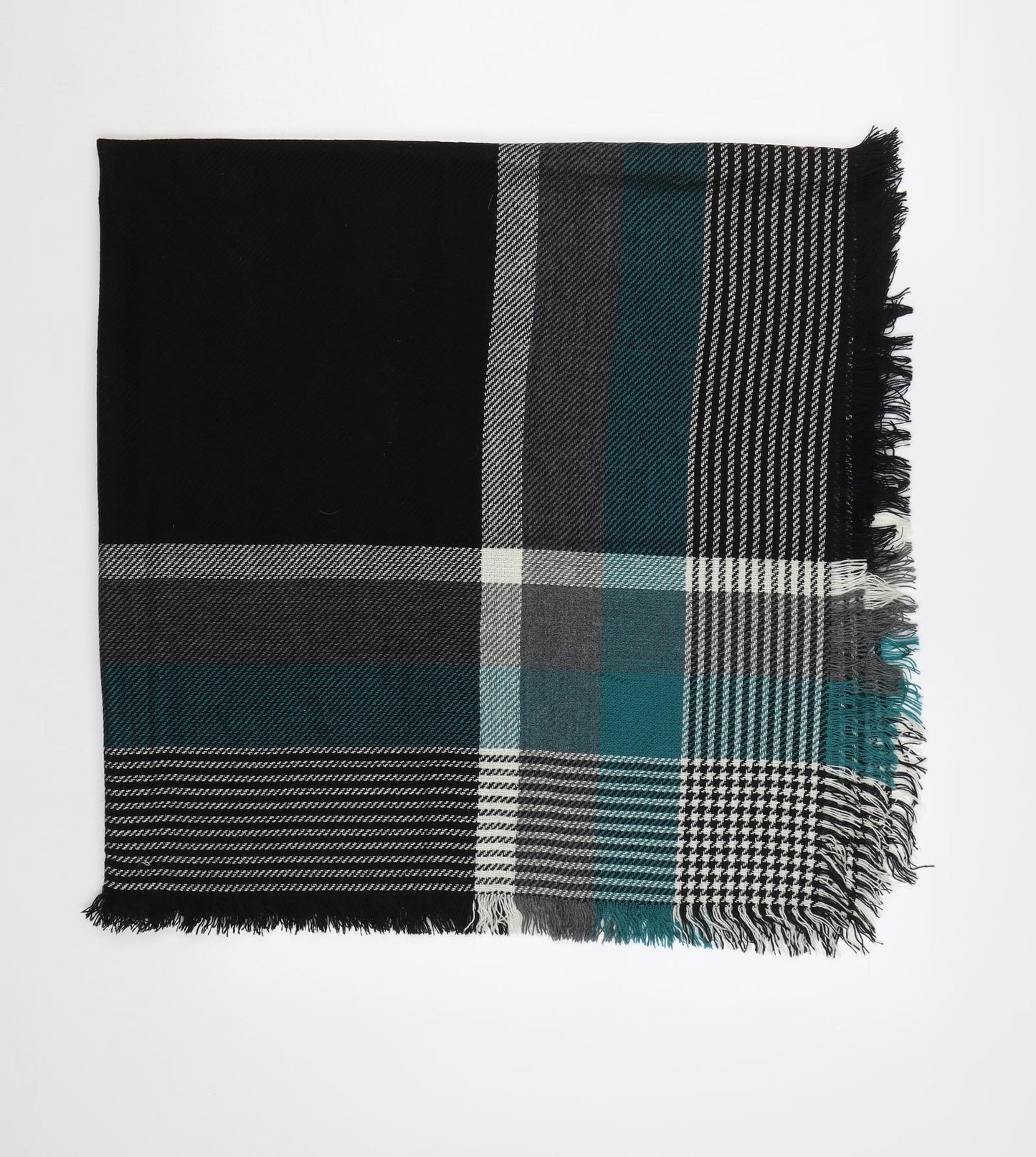 Preworn Womens Green Check   Shawl/Wrap