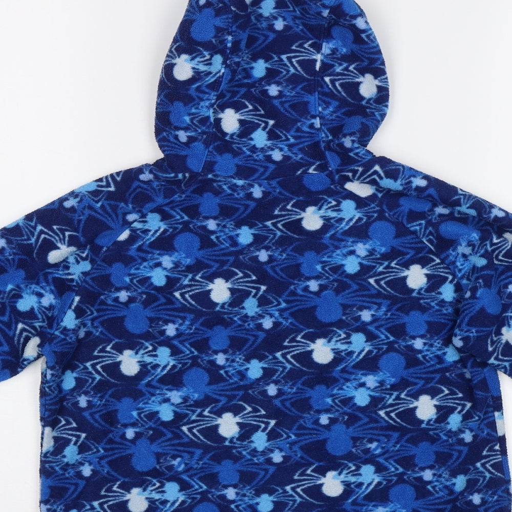 Ladybird Boys Blue Geometric  Pullover Hoodie Size 4-5 Years  - Spider Man