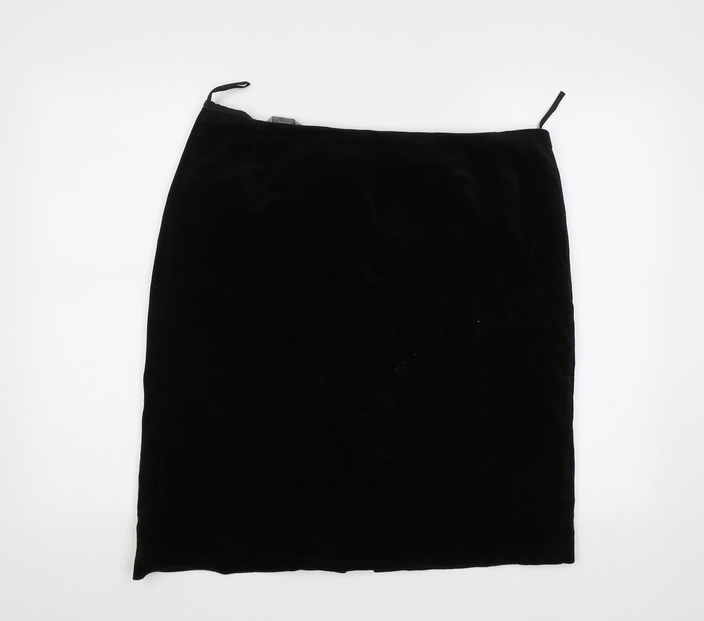 M&S Womens Black   Straight & Pencil Skirt Size 20