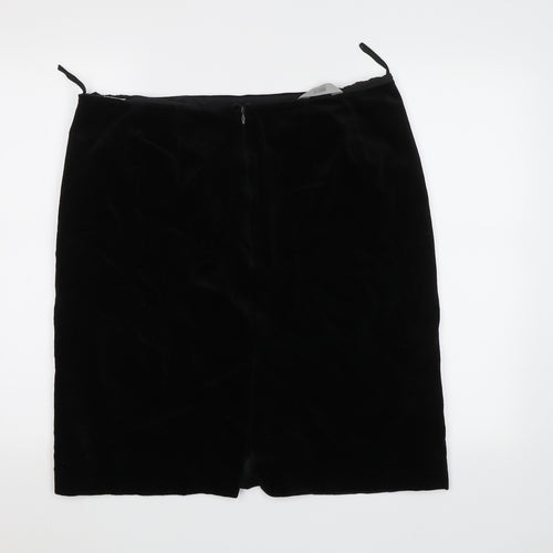 M&S Womens Black   Straight & Pencil Skirt Size 20