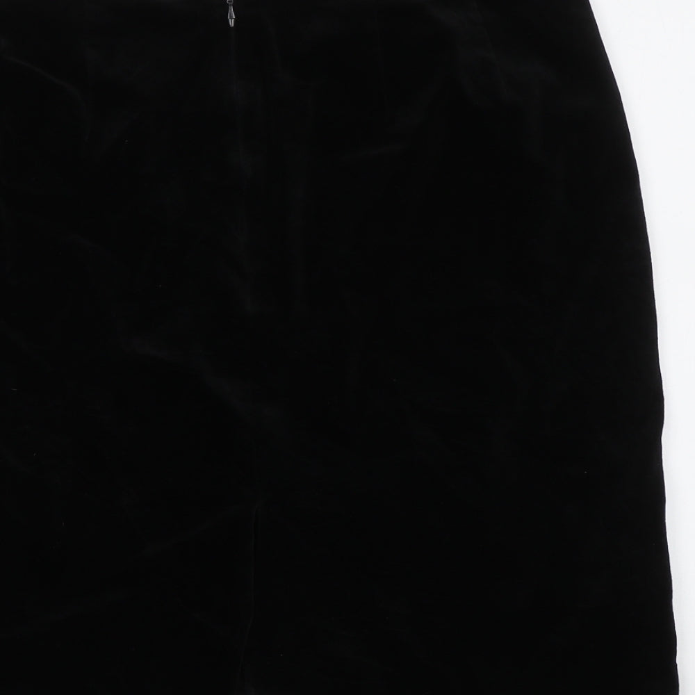 M&S Womens Black   Straight & Pencil Skirt Size 20