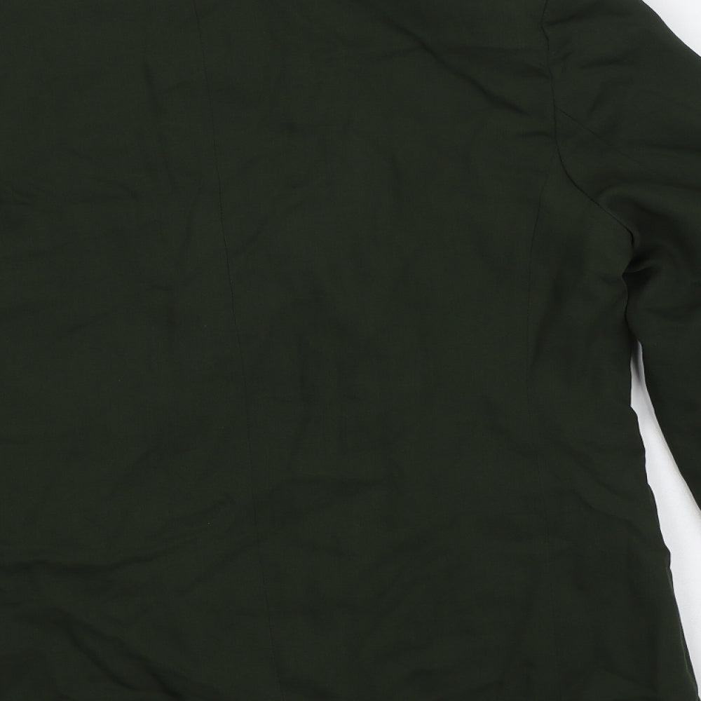 Bianca Womens Green   Jacket Blazer Size 12