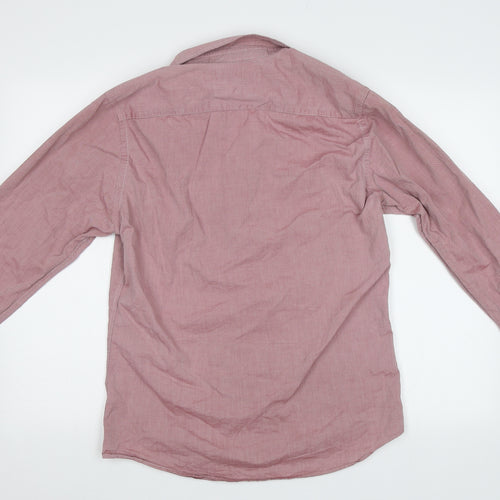 Remus Uomo Mens Pink    Button-Up Size 15.5
