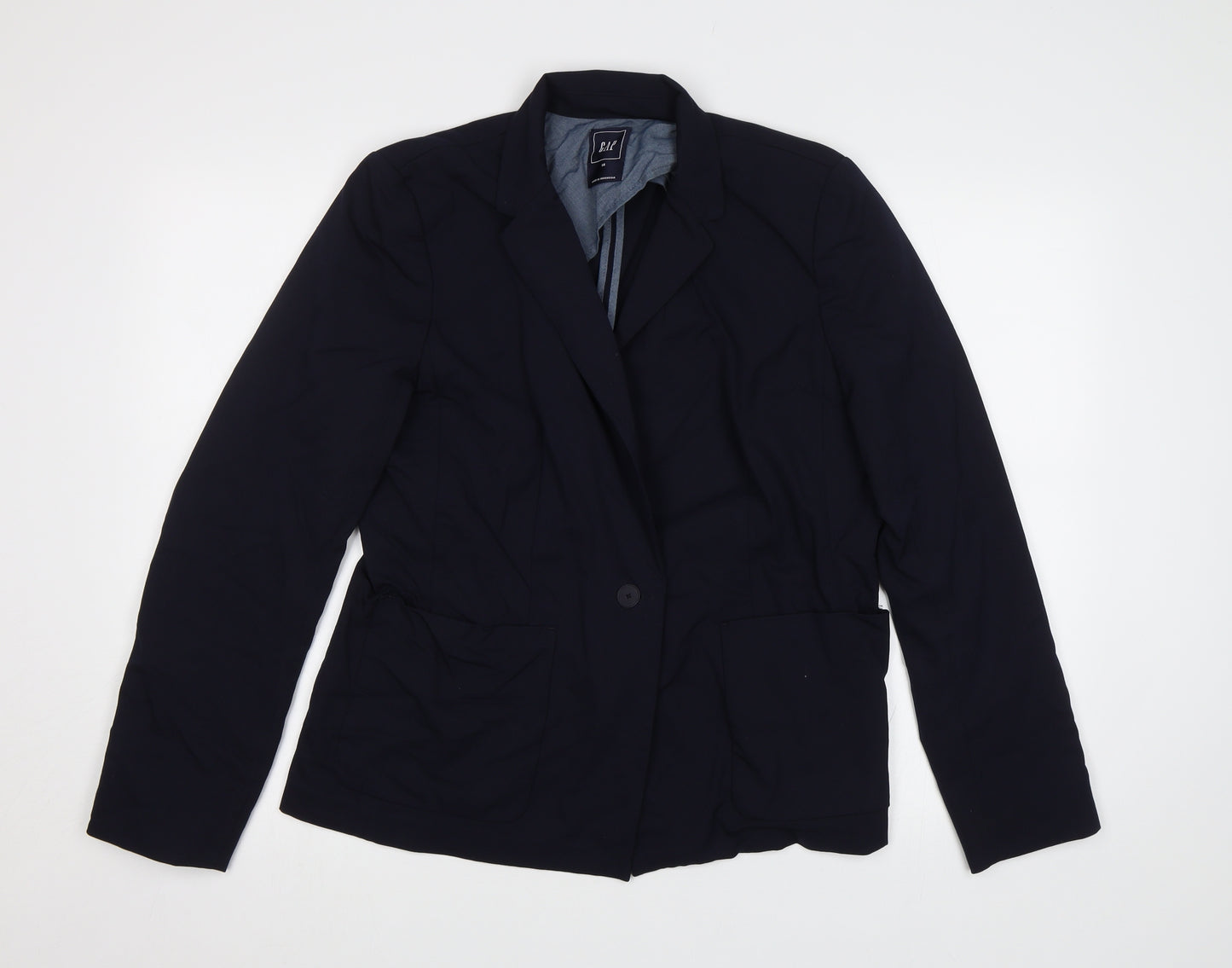 Gap Womens Blue   Jacket Blazer Size 14