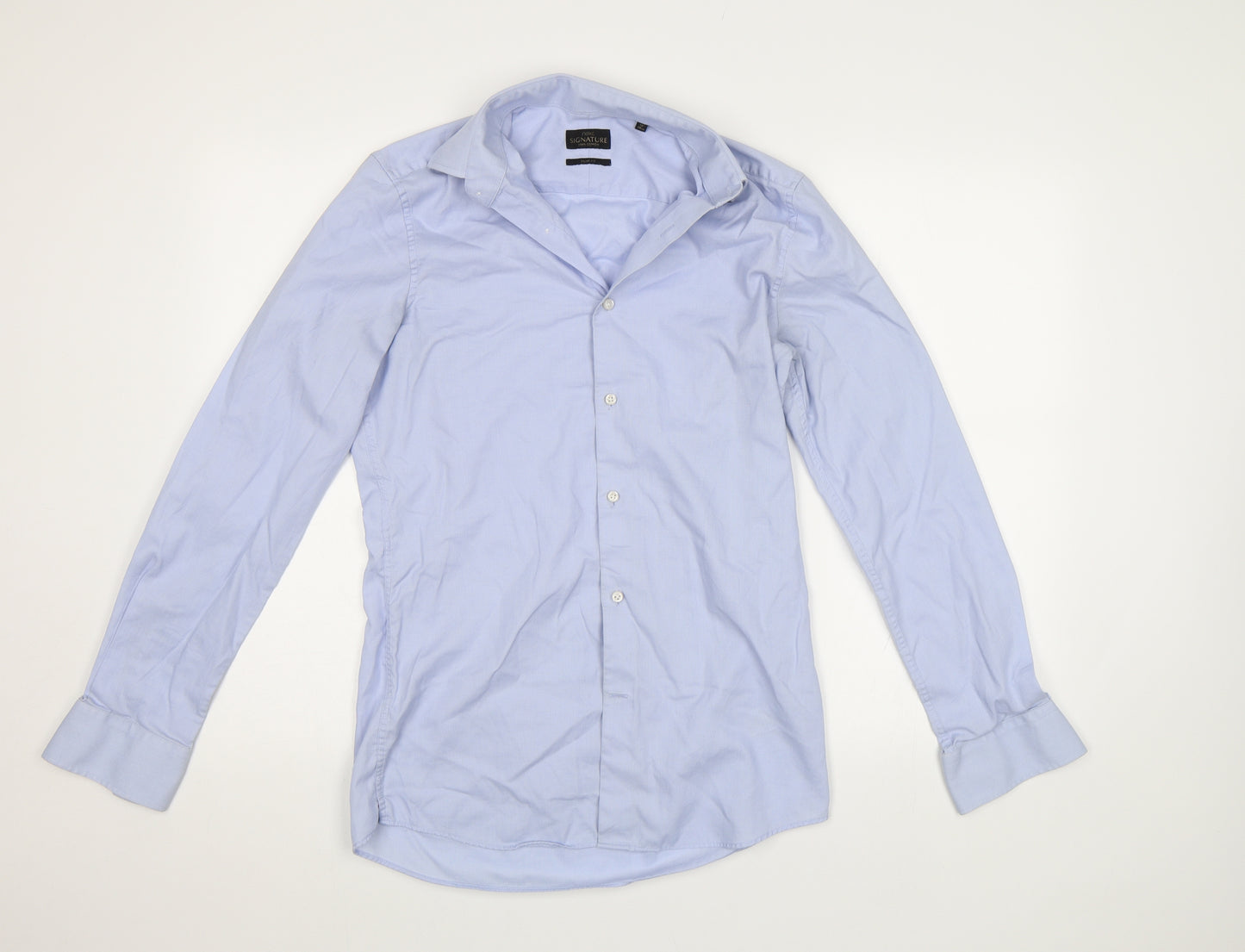 NEXT Mens Blue    Dress Shirt Size 15