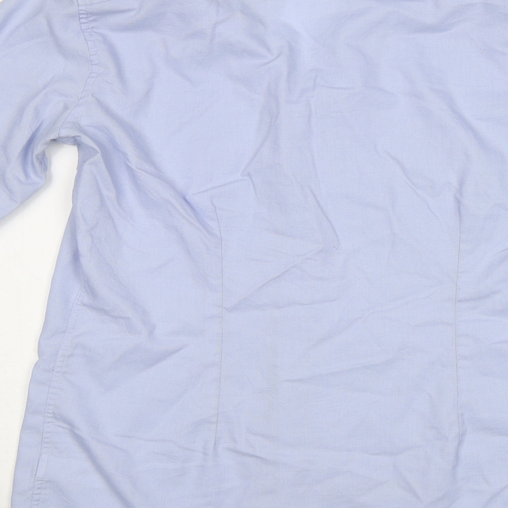 NEXT Mens Blue    Dress Shirt Size 15