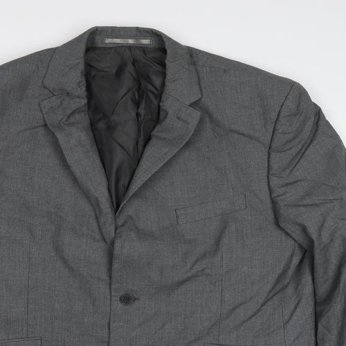 Ocassions Mens Grey   Jacket Blazer Size 44