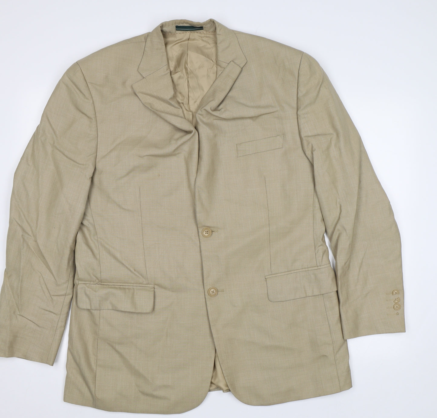 Greenwoods Mens Beige   Jacket Blazer Size L
