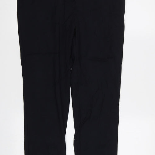 Mango Womens Black   Dress Pants Trousers Size 8 L26 in