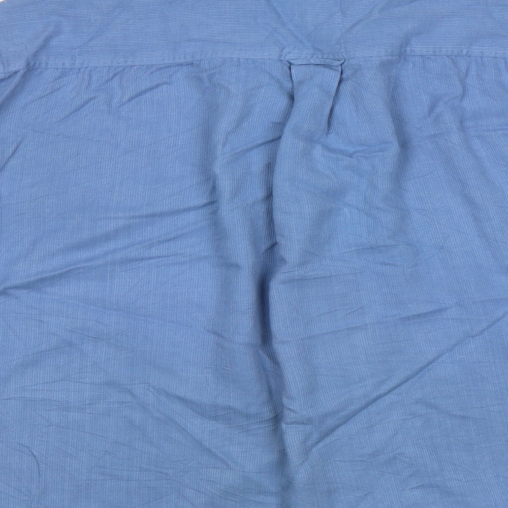 Springfield Womens Blue   Basic Button-Up Size L