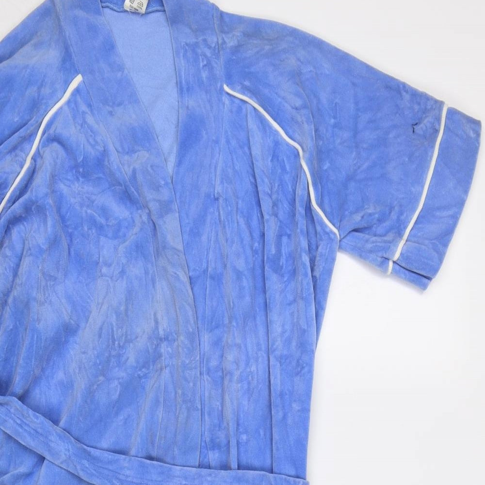 BHS Womens Blue   Kimono Robe Size M