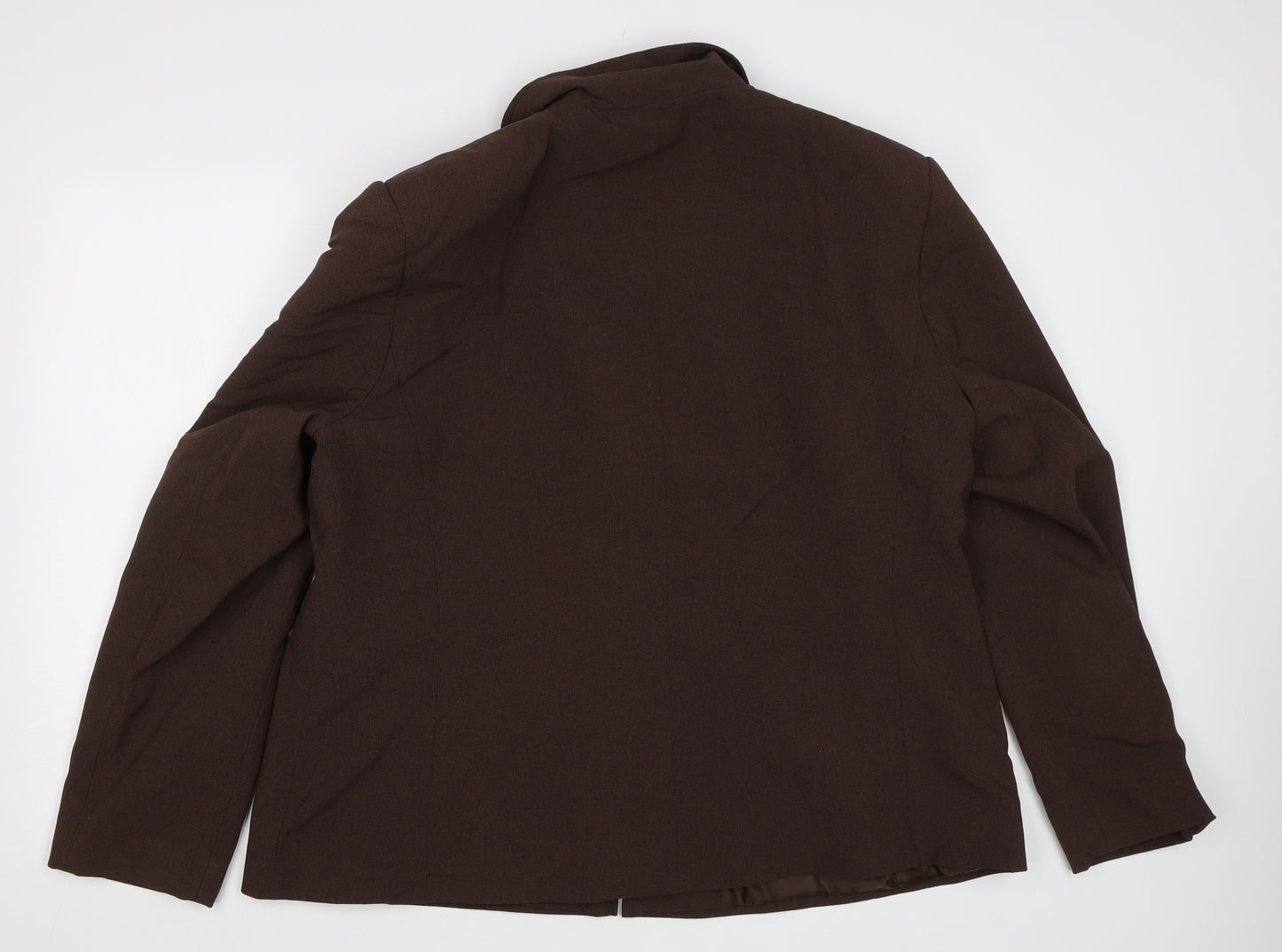 Bonmarché Womens Brown   Overcoat Coat Size 20