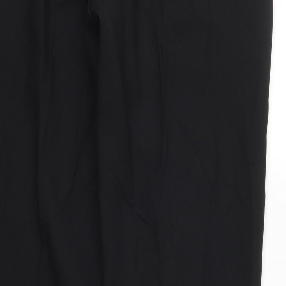 M&S Mens Black   Trousers  Size 30 L29 in