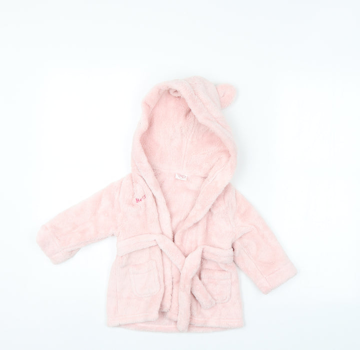 Studio Baby Girls Pink    Gown Size 6-9 Months