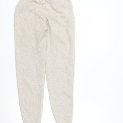 Primark Womens Ivory   Sweatpants Trousers Size 6 L28 in