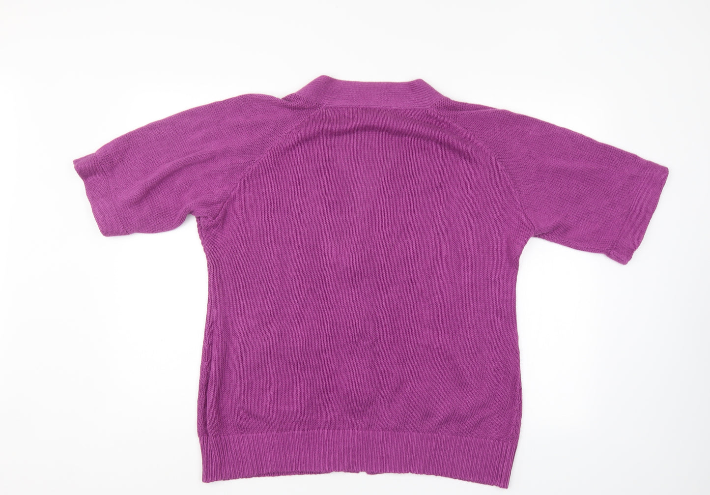 Autograph Womens Purple   Cardigan Jumper Size 16