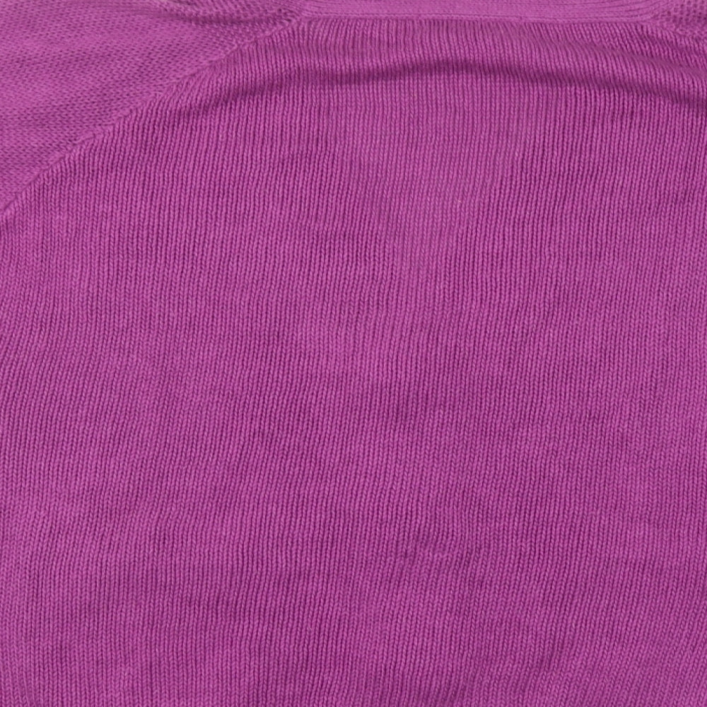 Autograph Womens Purple   Cardigan Jumper Size 16