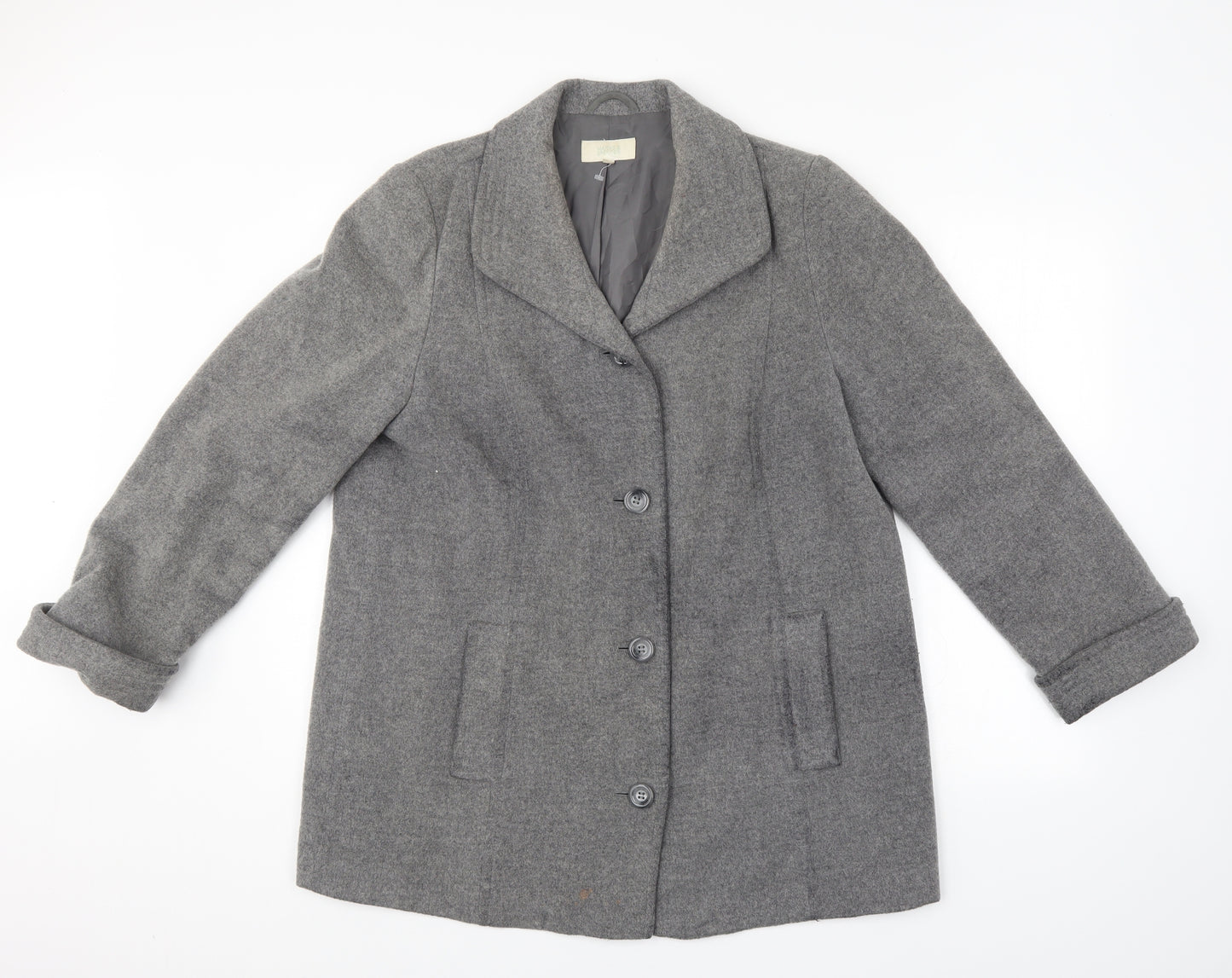 Marks and Spencer Womens Grey   Jacket  Size 16