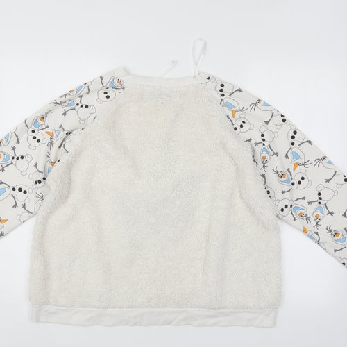 Disney Womens White   Pullover Jumper Size 14