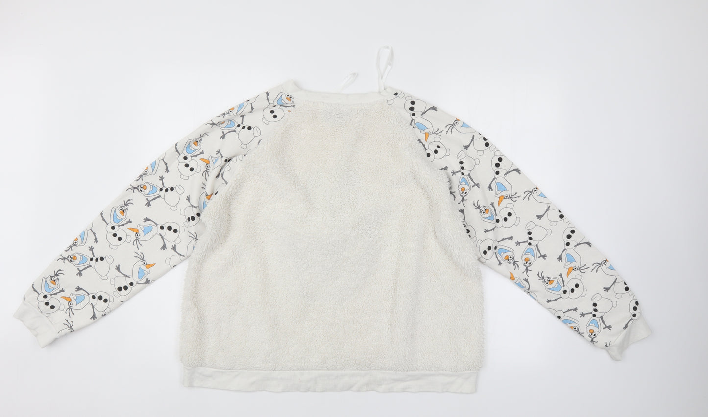 Disney Womens White   Pullover Jumper Size 14