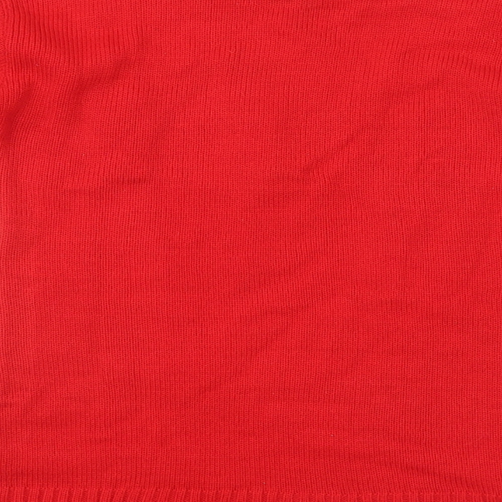 Globals Womens Red   Pullover Jumper Size S  - christmas jumper