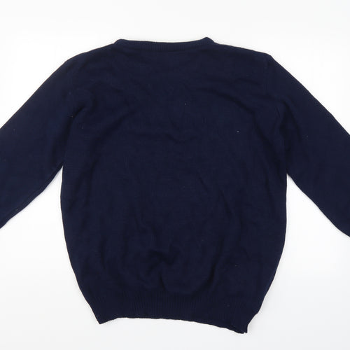 Catch 22 Mens Blue   Pullover Jumper Size L  - christmas jumper