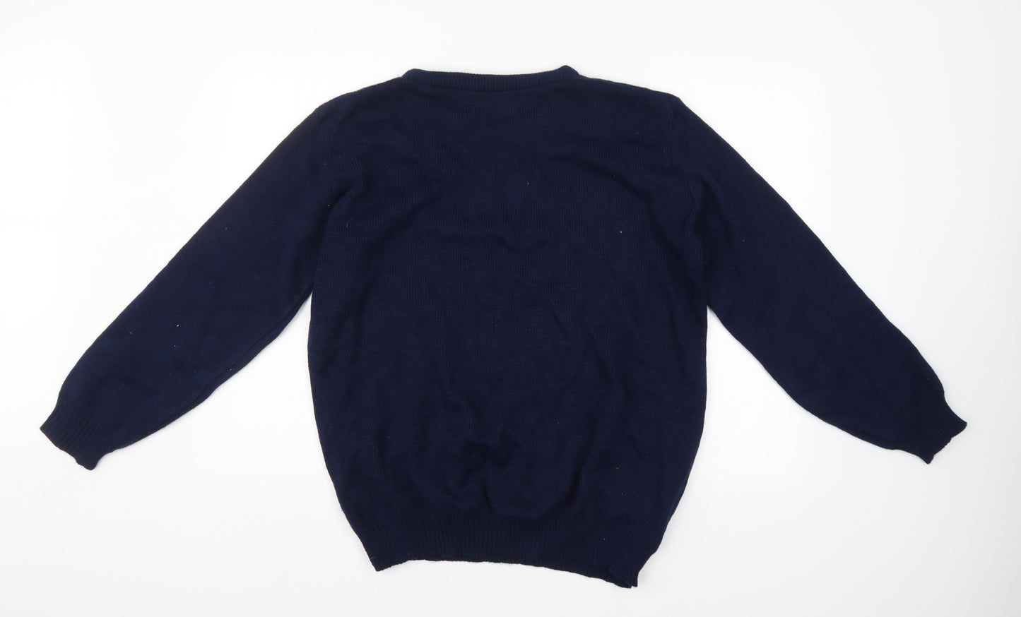 Catch 22 Mens Blue   Pullover Jumper Size L  - christmas jumper