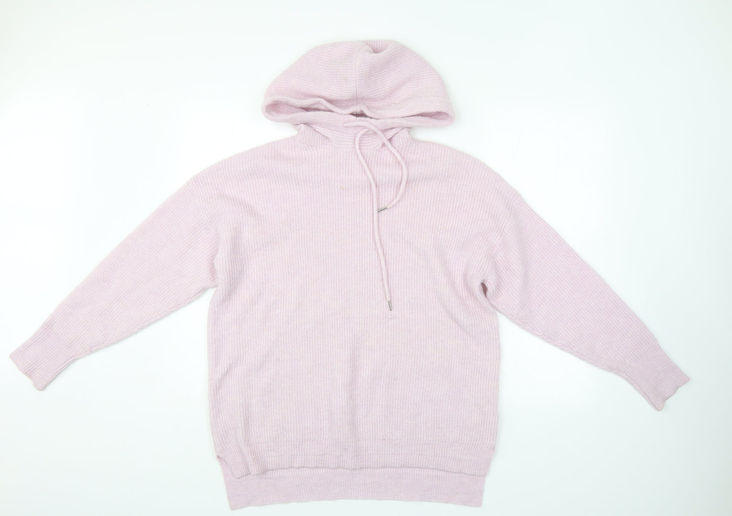 White Stuff Womens Pink   Henley Hoodie Size 12