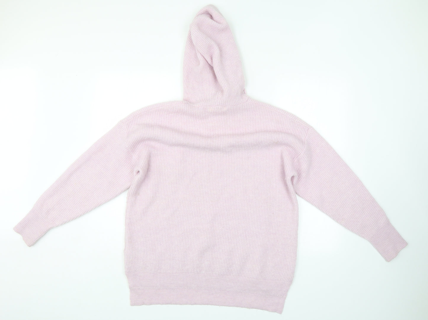 White Stuff Womens Pink   Henley Hoodie Size 12
