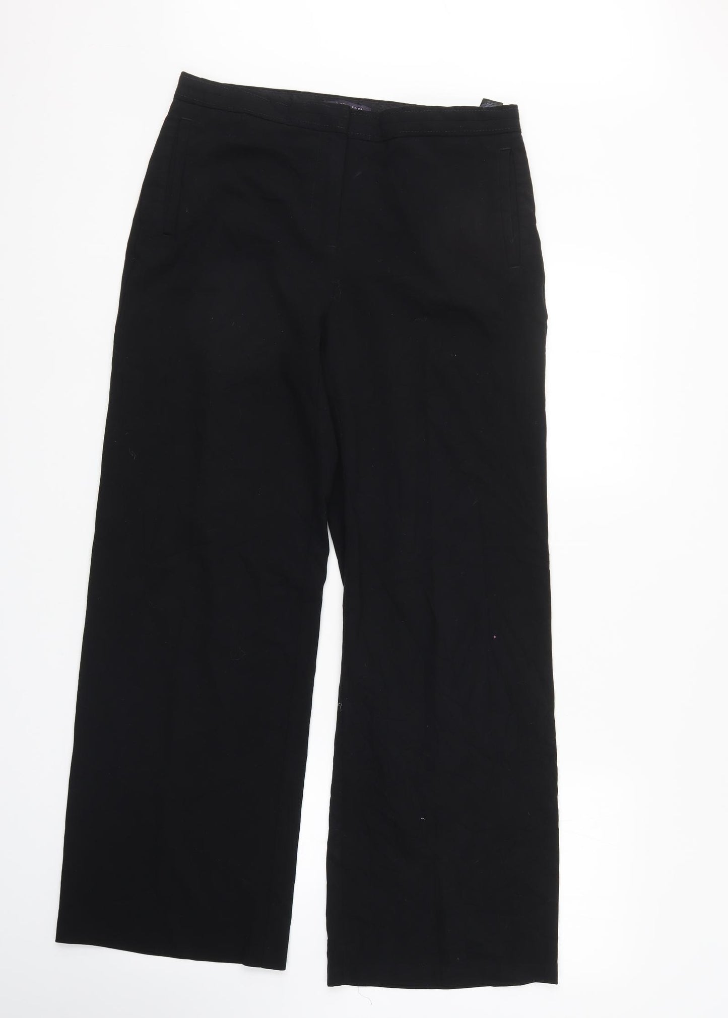 M&S Womens Black   Sweatpants Trousers Size 12 L29 in