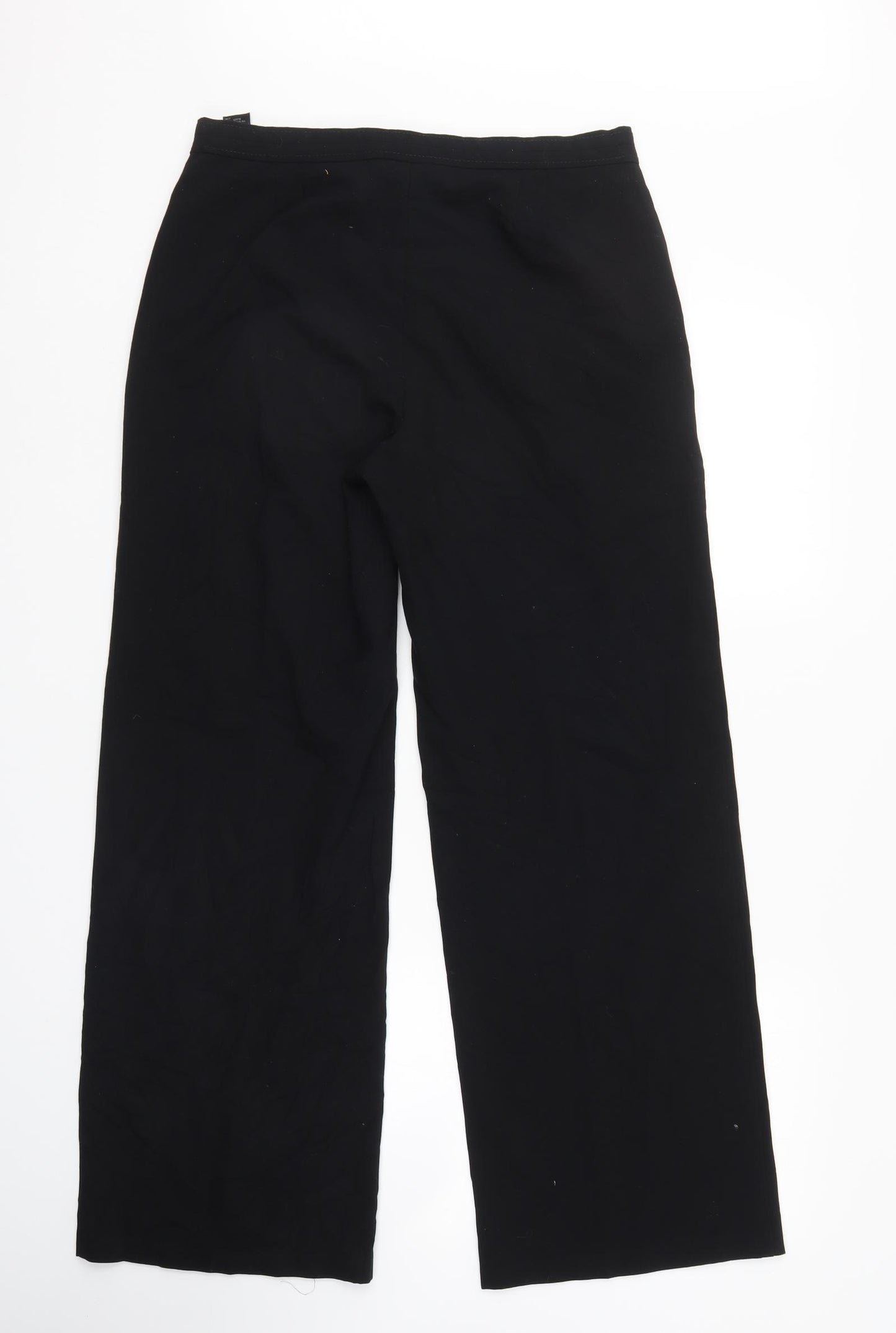 M&S Womens Black   Sweatpants Trousers Size 12 L29 in