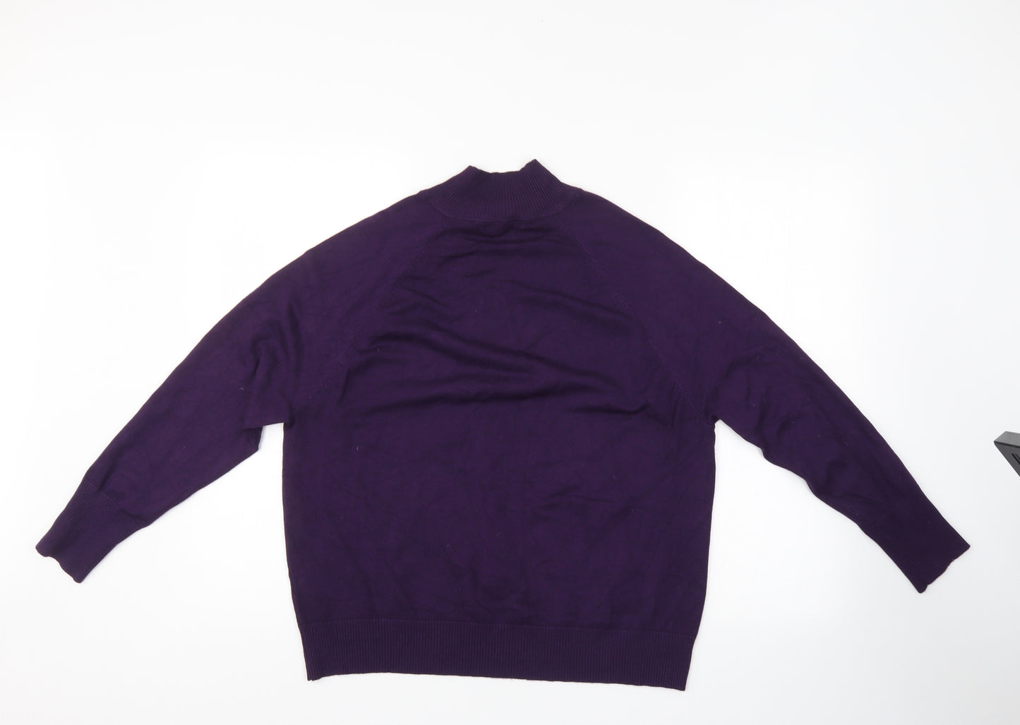 M&Co Womens Purple   Pullover Jumper Size 16
