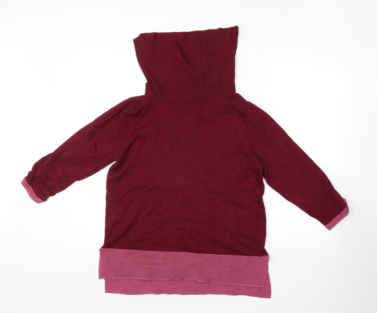 Mitzy Womens Purple   Pullover Jumper Size M