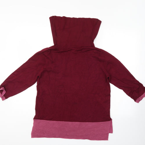 Mitzy Womens Purple   Pullover Jumper Size M