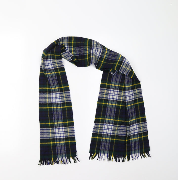 Preworn Unisex Multicoloured Check Scarf