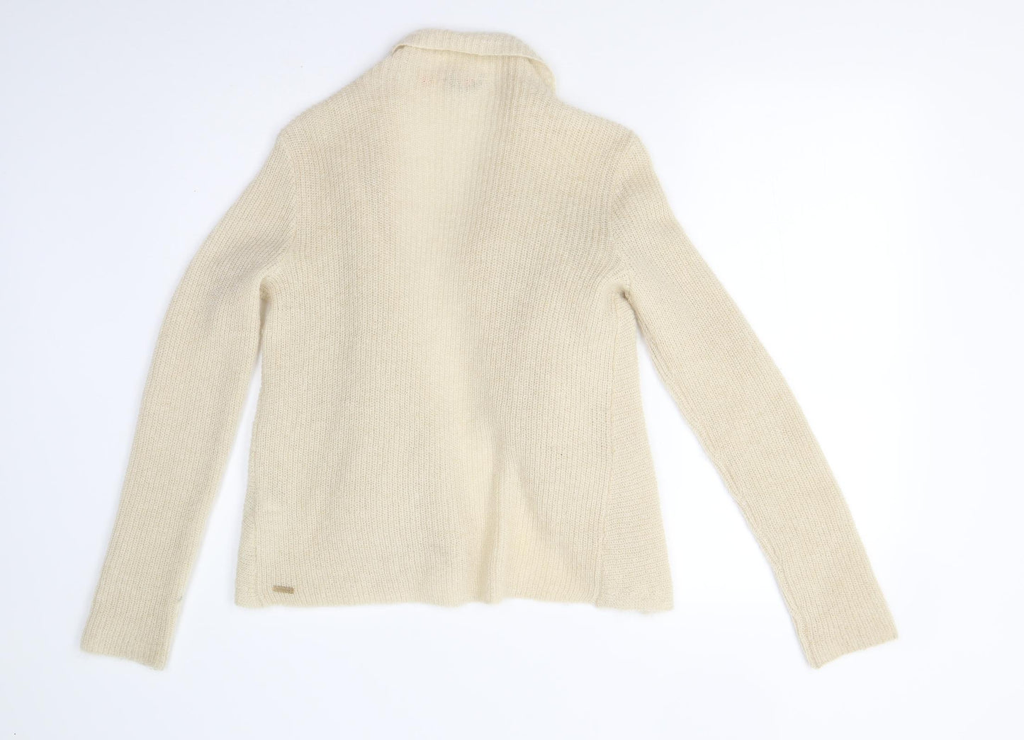 HUGO BOSS Womens Beige  Knit Cardigan Jumper Size S
