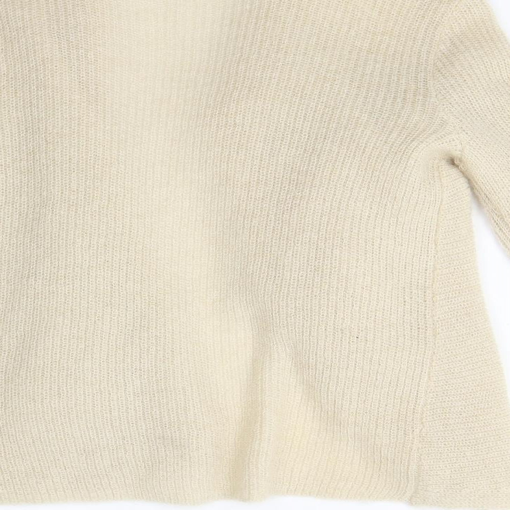 HUGO BOSS Womens Beige  Knit Cardigan Jumper Size S