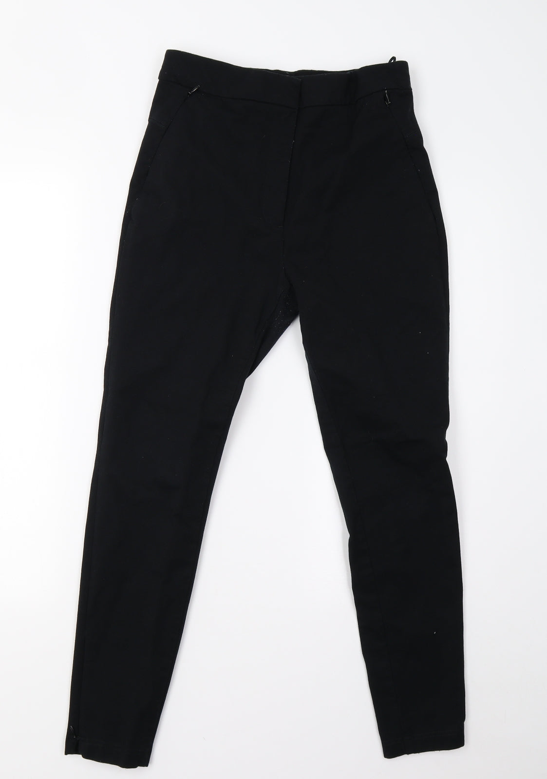 M&S Womens Black   Trousers  Size 10 L26 in