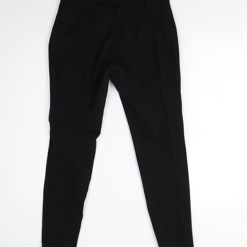 M&S Womens Black   Trousers  Size 10 L26 in