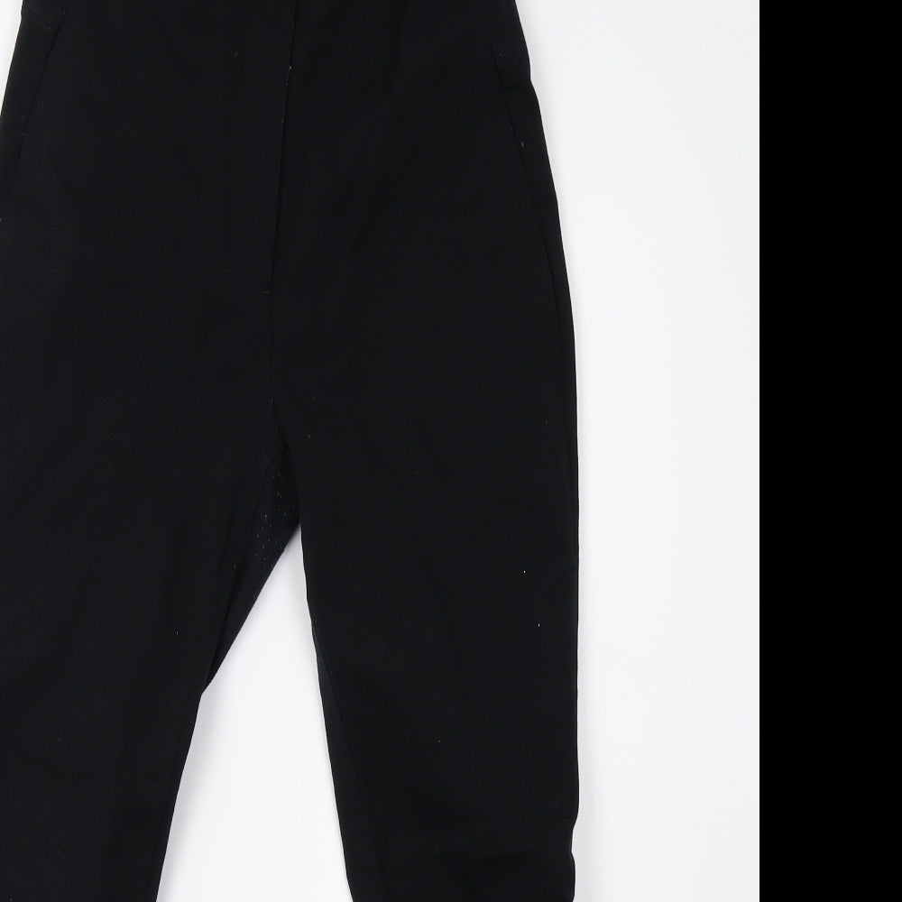 M&S Womens Black   Trousers  Size 10 L26 in