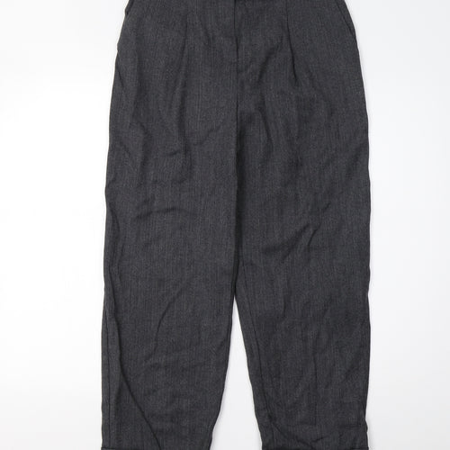 Per Una Womens Grey   Trousers  Size 10 L26 in