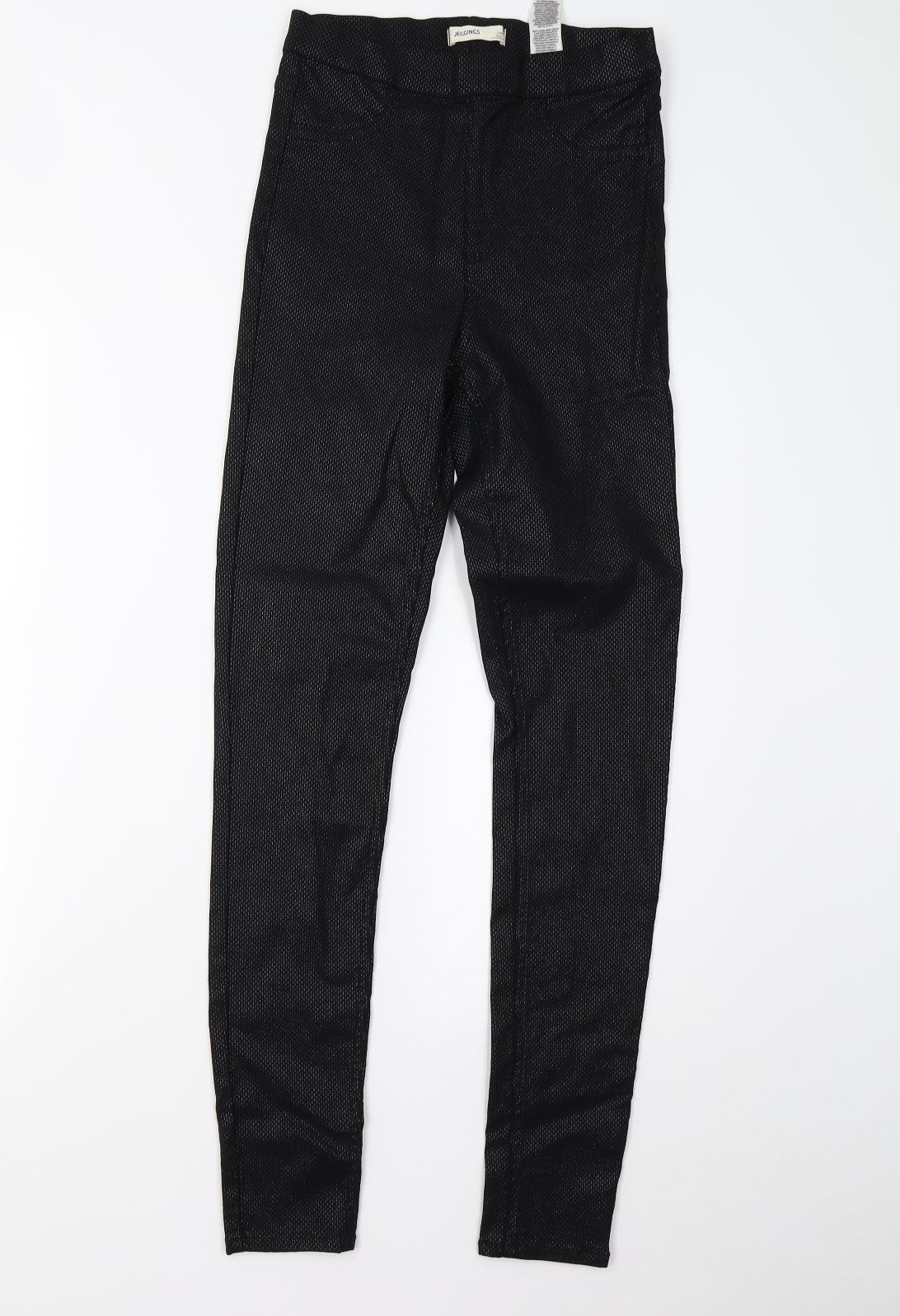 M&S Womens Black   Jegging Leggings Size 8 L29 in