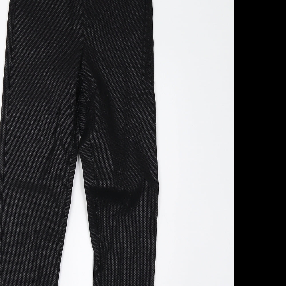 M&S Womens Black   Jegging Leggings Size 8 L29 in
