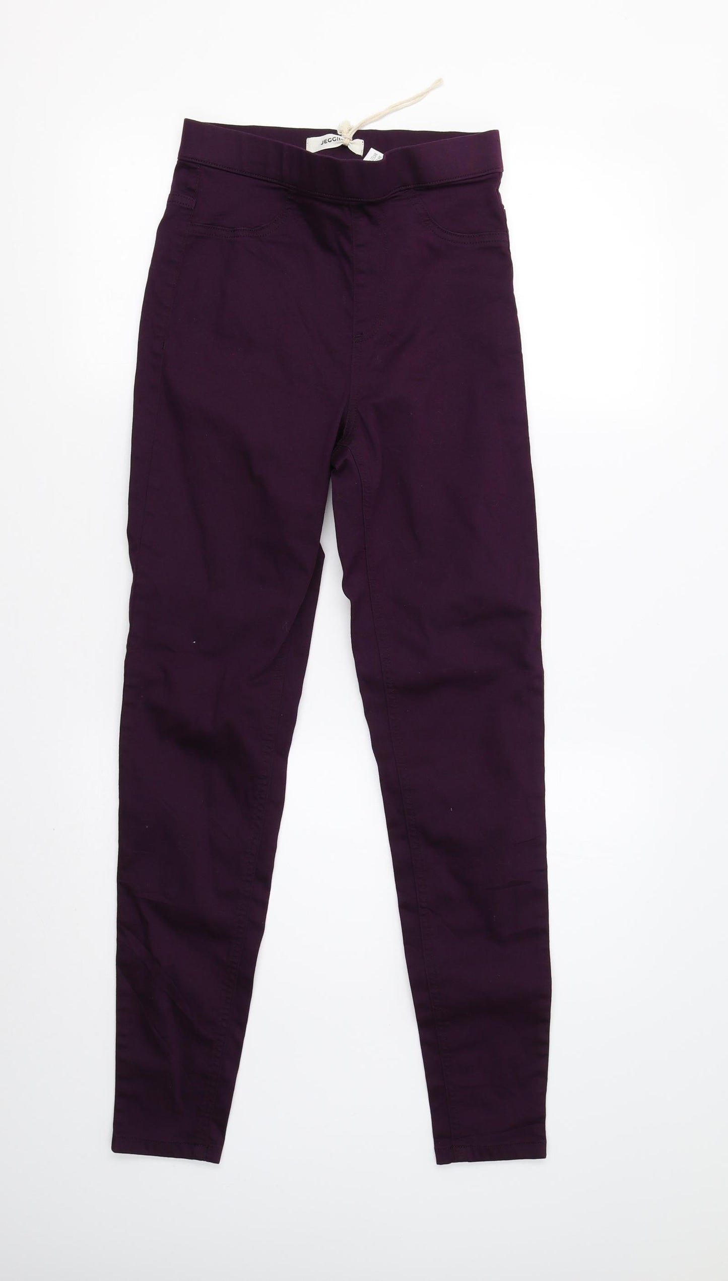 M&S Womens Purple  Denim Jegging Jeans Size 8 L28 in