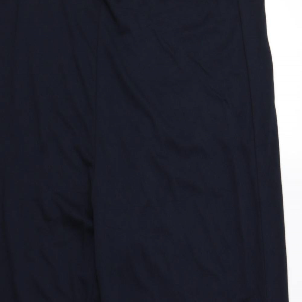 M&S Womens Blue   Trousers  Size 20 L29 in