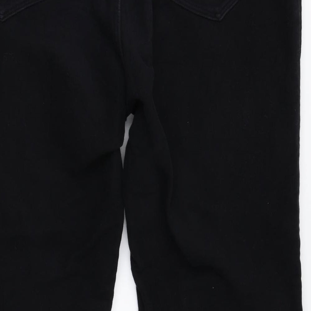 M&S Mens Black   Straight Jeans Size 38 L31 in
