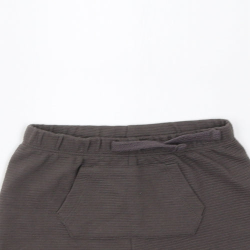 TU Baby Grey   Jogger Trousers Size 12-18 Months  - Shorts