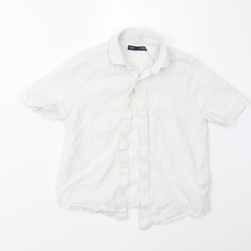 NEXT Boys White   Basic Button-Up Size 7 Years