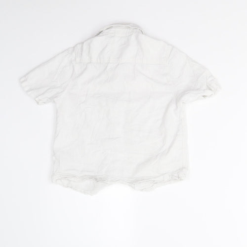 NEXT Boys White   Basic Button-Up Size 7 Years